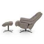 Fauteuil Caleb - taupe Salerno, Verzenden, Nieuw