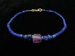 Bactrian Armband gemaakt van Lapis- en Amethist-kralen -, Sieraden, Tassen en Uiterlijk, Antieke sieraden