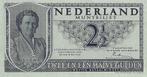 Bankbiljet Juliana 2,5 gulden 1949 UNC, Verzenden