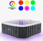 AREBOS whirlpool 2400W | Opblaasbaar 185x185 cm 910 L | 6 pe, Verzenden, Zo goed als nieuw