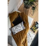 Plain throw Fara Bronze 135 x 200, Huis en Inrichting, Woonaccessoires | Plaids en Woondekens, Verzenden, Nieuw