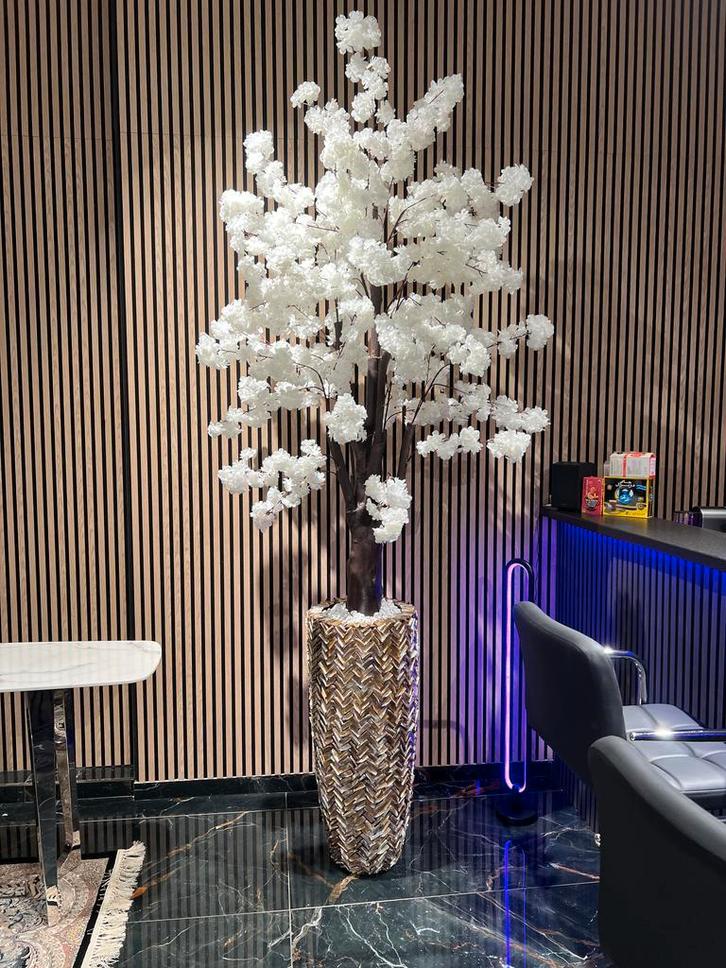 Schelpenvaas zwart,schelpenvaas goud,schelpenvaas wit,, Huis en Inrichting, Woonaccessoires | Kunstplanten en Kunstbloemen, Nieuw