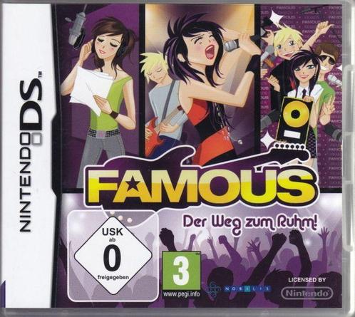 Famous-Duits (NDS) Gebruikt, Spelcomputers en Games, Games | Nintendo DS, Zo goed als nieuw, Ophalen of Verzenden