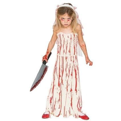 Bebloede bruid kind, Kleding | Dames, Carnavalskleding en Feestkleding, Nieuw, Ophalen of Verzenden