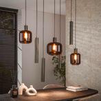 Hanglamp Eettafel - Nieuw - Glas - Uniek - Glazen Bollen, Huis en Inrichting, Lampen | Hanglampen, Nieuw, Glas, 75 cm of meer