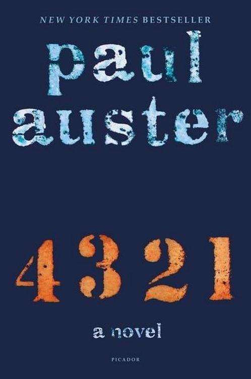 4 3 2 1 9781250165497 Paul Auster, Boeken, Overige Boeken, Gelezen, Verzenden