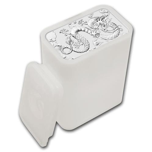 Rectangle dragon zilver tube (leeg), Postzegels en Munten, Munten | Oceanië, Losse munt, Zilver, Verzenden
