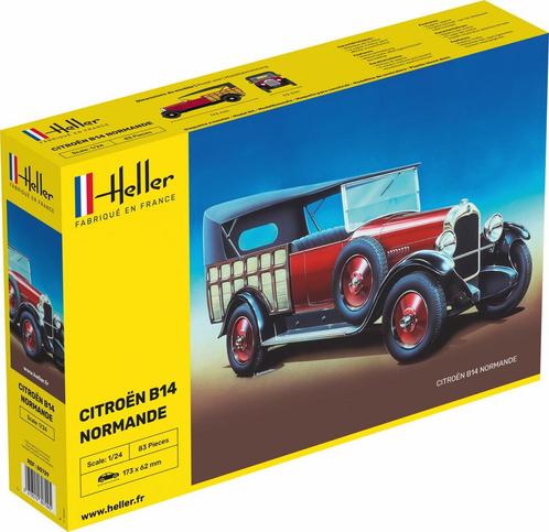 Heller - 1/24 Citroen B14 Normandehel80729, Hobby en Vrije tijd, Modelbouw | Overige, 1:50 tot 1:144, Nieuw