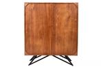 Massief houten dressoir MOUNTAIN SOUL 120 cm kast van echt, Ophalen of Verzenden, Nieuw