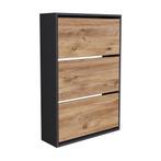 [en.casa] Schoenenkast Aurskog met 3 vouwdeuren 110x73,5x24, Huis en Inrichting, Verzenden, Nieuw