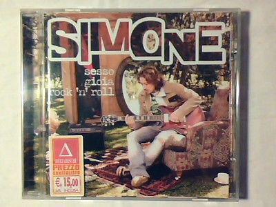 cd - Simone - Sesso Gioia Rock n Roll, Cd's en Dvd's, Cd's | Overige Cd's, Zo goed als nieuw, Verzenden