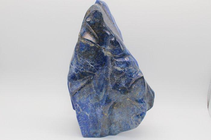 Lapis lazuli Vrije vorm - zeer sculpturaal - denimblauw -, Verzamelen, Mineralen en Fossielen