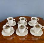 Wedgwood - Koffieservies (6) - Conway - Queens Ware -, Antiek en Kunst