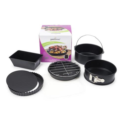 Patisse Bakvormen Airfryer Set/7, Hobby en Vrije tijd, Taarten en Cupcakes maken, Nieuw, Verzenden