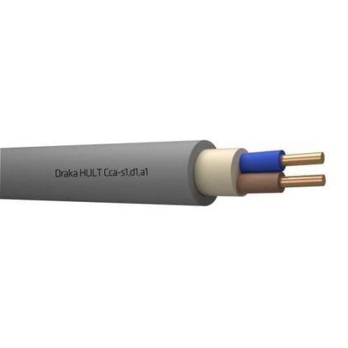 Draka installatiekabel - YMvK Hult CCA 2x2,5mm2 - Rollen van, Doe-het-zelf en Verbouw, Elektra en Kabels, Nieuw, Ophalen of Verzenden