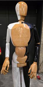 Paar levensgrote - Mannequin - Ledepoppen (2) - Hout, Metaal, Antiek en Kunst