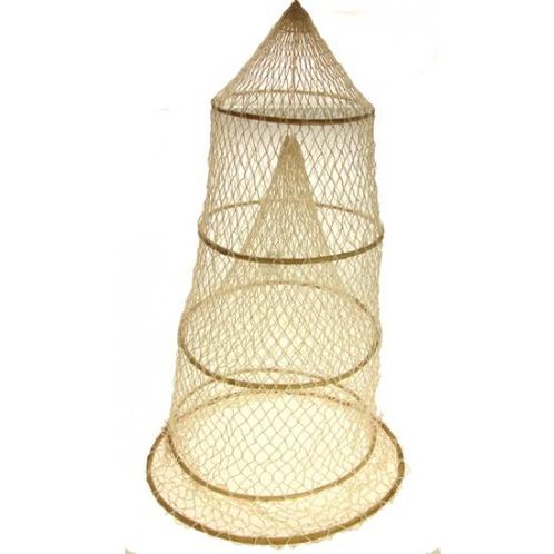 Visnet 85 cm 4 ringen - Maritiem deco overig, Huis en Inrichting, Woonaccessoires | Overige, Ophalen of Verzenden