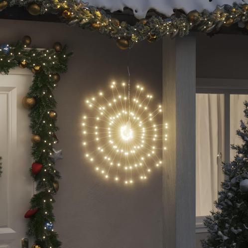 vidaXL Kerstverlichting vuurwerk 2 st 140 warmwitte LEDs 17, Diversen, Kerst, Nieuw, Verzenden