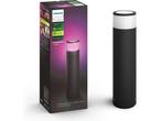 Philips Hue Calla sokkellamp - wit en gekleurd licht - zwart, Huis en Inrichting, Verzenden, Zo goed als nieuw