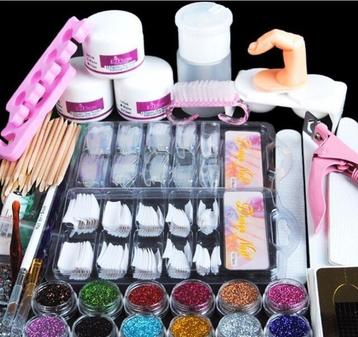 Nep nagels acryl nagel kit set gel startpakket nepnagels man beschikbaar voor biedingen