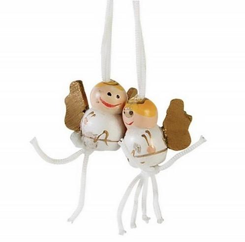 Gelukspoppetje in de vorm van een engeltje met vleugels, Hobby en Vrije tijd, Knutselen, Materiaal, Nieuw, Verzenden