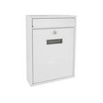 Brievenbus | Toolland (Gegalvaniseerd staal, Wit), Tuin en Terras, Brievenbussen, Verzenden, Nieuw