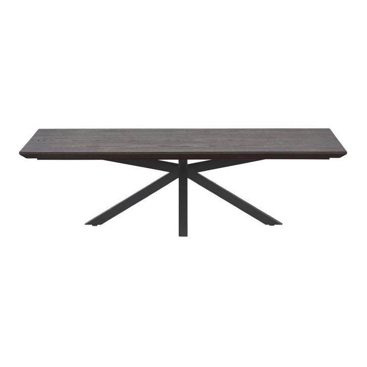 Belvio salontafel 140x75 dark oak veneer, Huis en Inrichting, Tafels | Salontafels, Nieuw, Ophalen of Verzenden