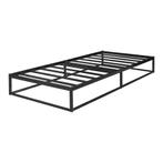 Metalen bed eenpersoonsbed Trerunta met bedbodem 90x200 cm z, Huis en Inrichting, Slaapkamer | Bedden, Verzenden, Nieuw