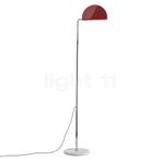 DCW Mezzaluna Vloerlamp LED, rood (Staande lampen), Huis en Inrichting, Lampen | Vloerlampen, Verzenden, Nieuw