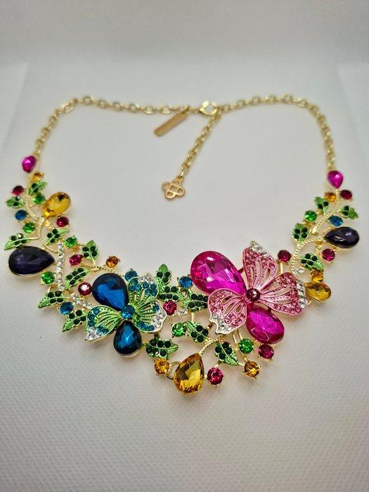 Goud gevuld - Halsketting - Oscar de la Renta, Antiek en Kunst, Curiosa en Brocante