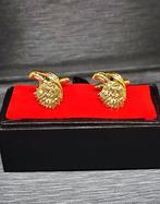 14 Ct Gold-plated - Manchetknopen - Eagles manchetknopen, Antiek en Kunst