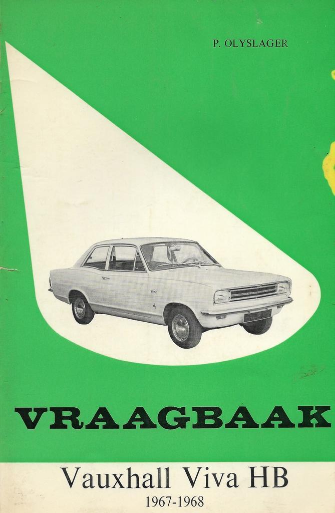 Vraagbaak Vauxhall Viva HB, 1967-1968, Auto diversen, Handleidingen en Instructieboekjes, Verzenden