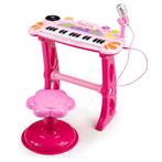 Complete muziekset voor kleinkinderen - roze keyboard met..., Ophalen of Verzenden, Nieuw