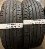 2x205-55-16 continental zomer 6mm €50 per band 205 55 16, Ophalen, Gebruikt, 16 inch, 205 mm