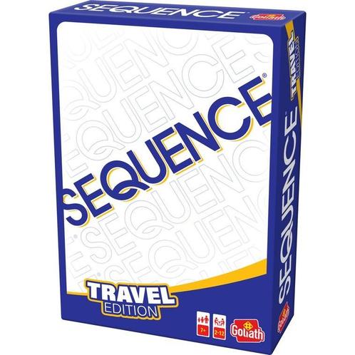 Goliath Sequence Travel - Reisspel - Bordspel, Kinderen en Baby's, Speelgoed | Overig, Zo goed als nieuw, Ophalen of Verzenden