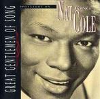 cd - Nat King Cole - Great Gentlemen Of Song: Spotlight O..., Verzenden, Zo goed als nieuw