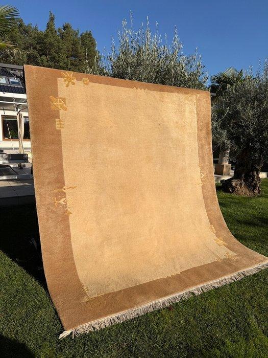 Nepal Art Deco-tapijt - Tapijt - 300 cm - 250 cm, Huis en Inrichting, Stoffering | Tapijten en Kleden