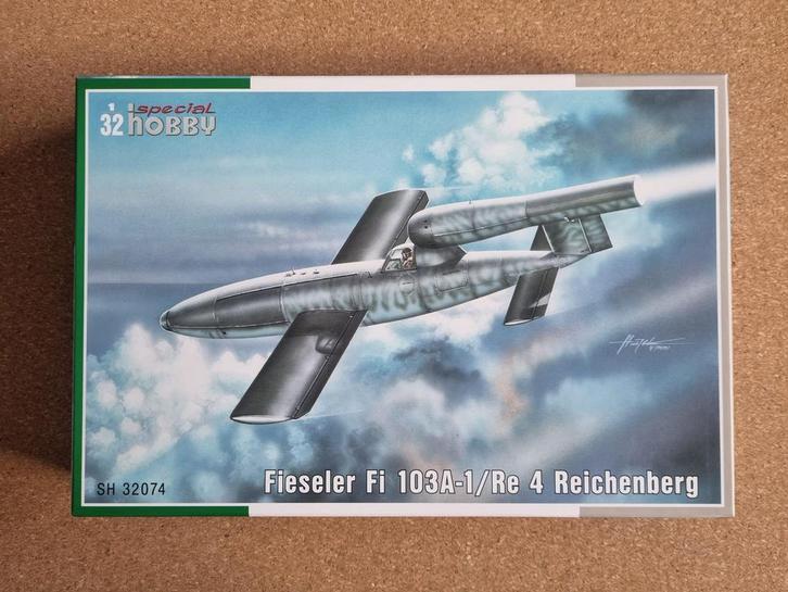 Special Hobby SH32074 Fieseler Fi 103A-1/Re 4 Reichenberg, Hobby en Vrije tijd, Modelbouw | Vliegtuigen en Helikopters, Verzenden