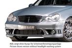Rieger voorbumper | C-Klasse (W203): 05.00- - Sedan, T-model, Verzenden, Nieuw, Mercedes-Benz