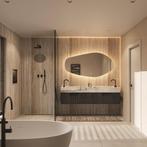 HIPP Design Phantom Organische LED spiegel - 160 x 80 cm -, Huis en Inrichting, Ophalen of Verzenden, Nieuw