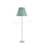 Luceplan Costanza Vloerlamp, lampenkap turquoise/frame alumi, Huis en Inrichting, Lampen | Vloerlampen, Verzenden, Nieuw