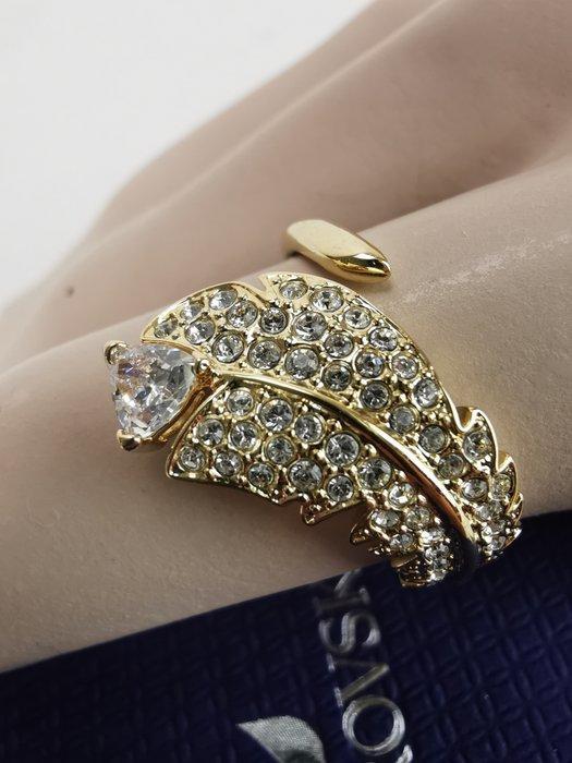 Swarovski - Metaal - Ring, Antiek en Kunst, Curiosa en Brocante