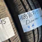 2 x Duration 185-65-15 Zomerbanden 6mm, Auto-onderdelen, Gebruikt, 15 inch, Band(en), Personenwagen