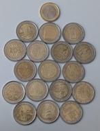 Europa. 1 Euro / 2 Euro 2005/2026 (18 stuks) (Zonder, Postzegels en Munten, Munten | Europa | Euromunten