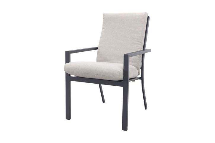 Garden Impressions Sergio dining tuinstoel Carbon, Tuin en Terras, Tuinstoelen, Nieuw, Overige materialen, Verzenden