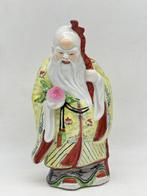 2 beelden van Shou Xing - Porselein - China - Eind 20e eeuw
