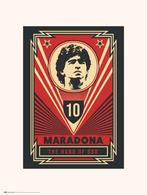 Kunstdruk Maradona The Hand of God 30x40cm, Verzenden, Nieuw
