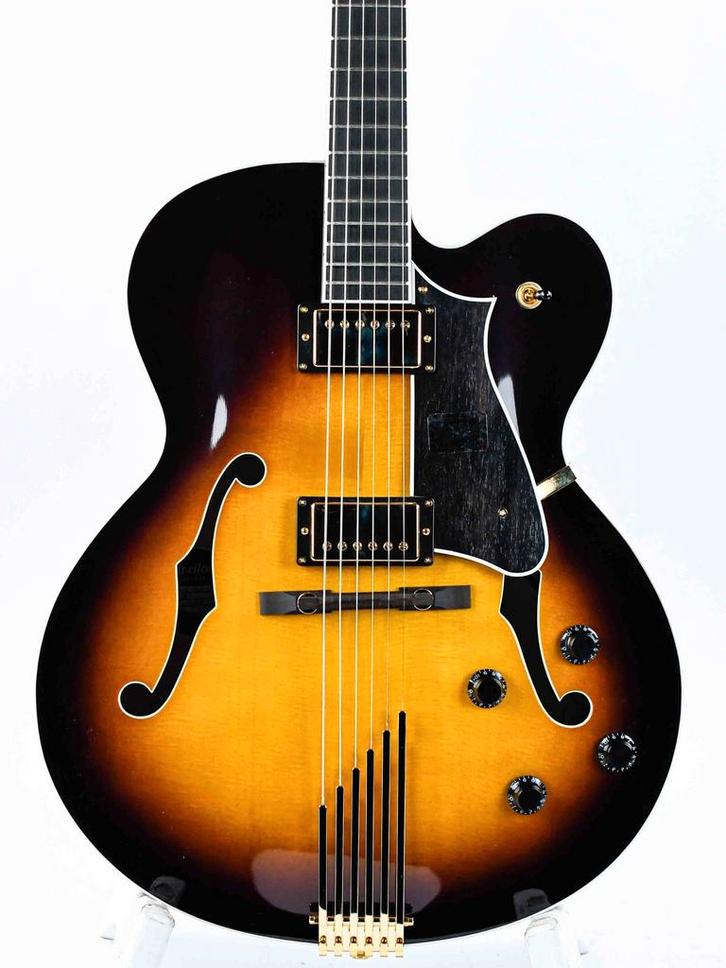 Heritage Eagle Classic Original Sunburst (Instrument), Muziek en Instrumenten, Snaarinstrumenten | Gitaren | Elektrisch, Hollow body