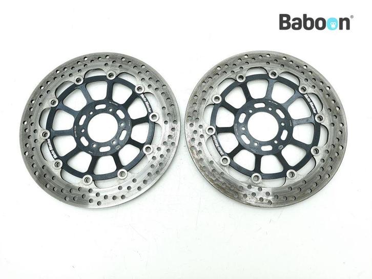 Remschijf Set Honda VTR 1000 F Firestorm 1997-2006 (VTR1000F, Motoren, Onderdelen | Honda, Gebruikt, Verzenden