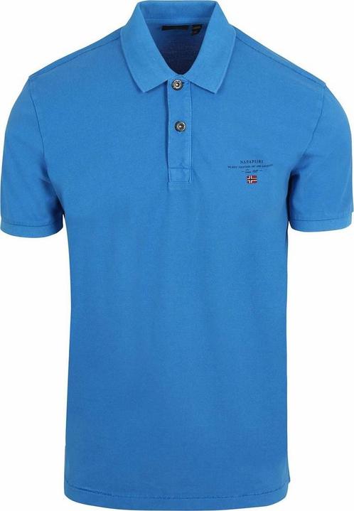 Napapijri Polo Elbas French Blauw maat M Heren, Kleding | Heren, Polo's, Blauw, Nieuw, Maat 48/50 (M), Verzenden